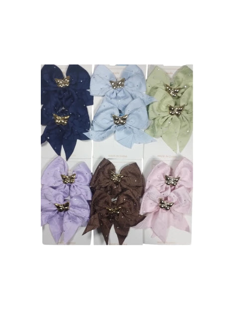 GMF-Moño mariposa nena X 2 ( Ht- 1241/ 23414)