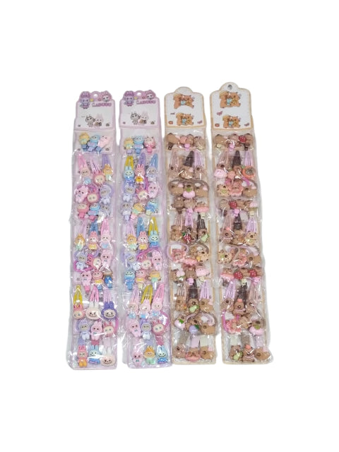 GMF-Blíster Hebilla+ colita de pelo (HT- 2162/ 21623)