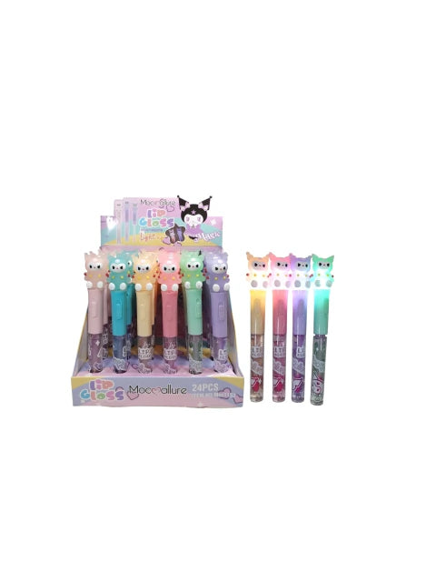 LIP GLOSS KUROMI CON LUZ MOCOALLURE (HT- 2963/COD. 34573)