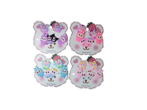 GMF-Set Hebilla+ colitas de pelo LABUBU (HT- 2169/ 21699)