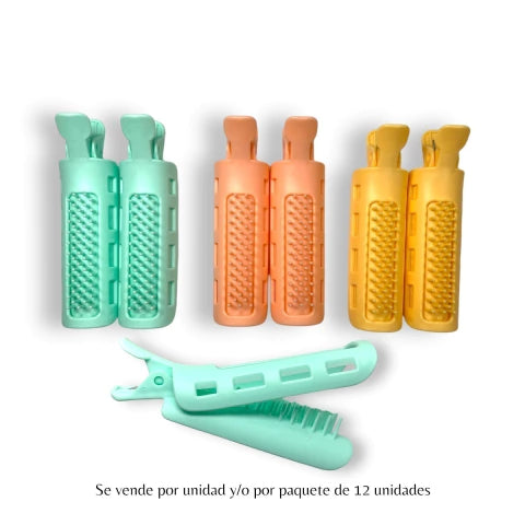 GMF-ROLLO&HEBILLA PARA EL CABELLO X2 HAIR ROLLERS COD.12149