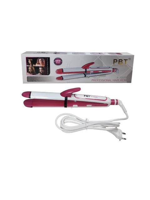 3 EN 1 PLANCHA - RIZADOR + BUCLERA P3303 (HT- 3127/COD. 33035)