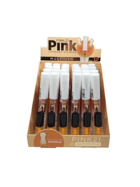 GMF-Brillo de labios Voluminizador PINK 21 ( CS 5698/ COD. 86132)