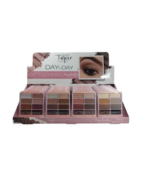 Sombra de ojos matte y brillo TEJAR (COD. 23025)