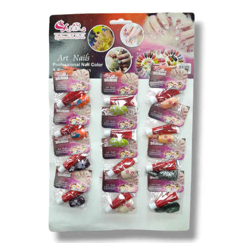 GMF-BLISTER X12 ART NAILS COD.10123