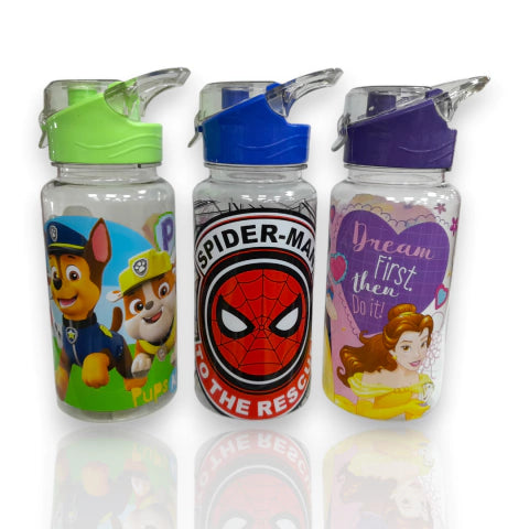 GMF-BOTELLA MINI C/ PICO PERSONAJE COD.41985