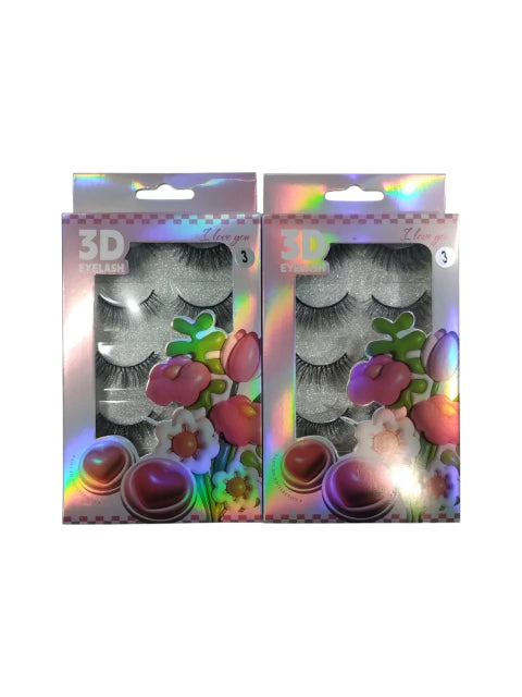 GMF-PESTAÑAS POSTIZAS 3D EYELASH COD.24551