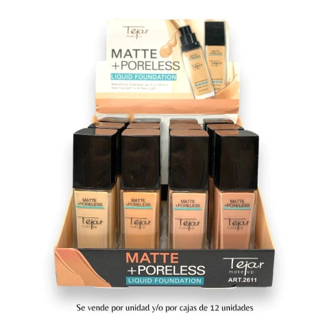 GMF-BASE LÍQUIDA MATTE PORELESS TEJAR COD.27207