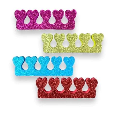 GMF-SEPARADORES DE DEDOS C/ GLITTER