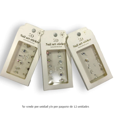 GMF-STICKERS PARA UÑAS 5D NAIL ART COD.69414