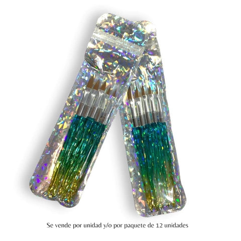 GMF-PINCEL DE ACRÍLICO CERDAS SINTÉTICAS X5 TAMAÑOS COD.05599