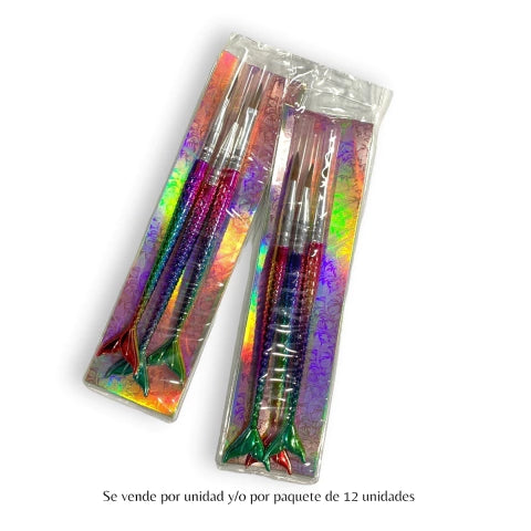 GMF-PINCEL DE ACRÍLICO CERDAS SINTÉTICAS X3 TAMAÑOS COD.88604