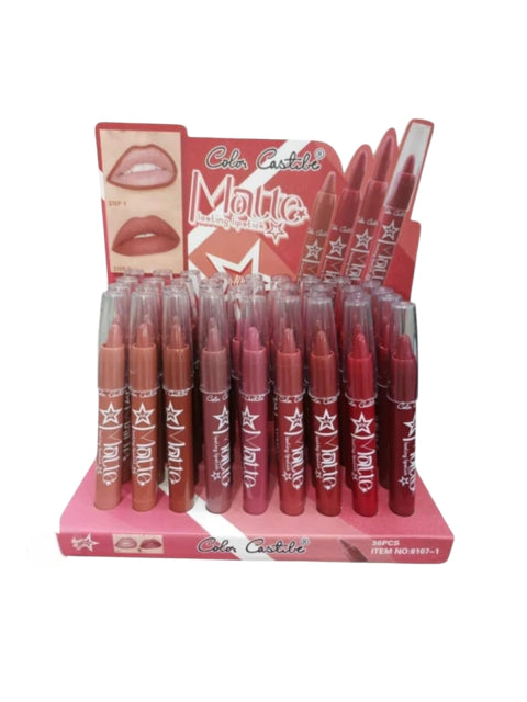 GMF-LÁPIZ LABIAL MATTE COLOR CASTIBLE (COD. 74446)