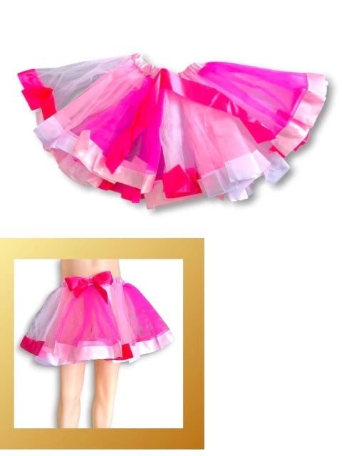 TUTU NENA TALLE UNICO TONO ROSA DIFERENTES