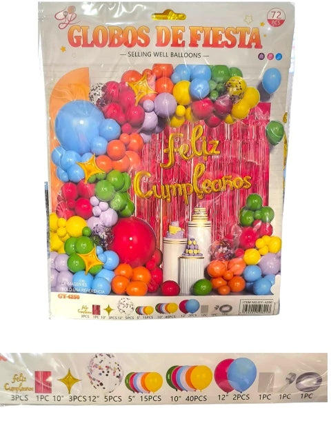 SET DE GLOBOS COMPLETO
