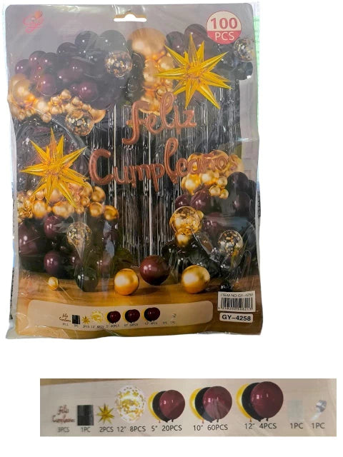 SET DE GLOBOS COMPLETO