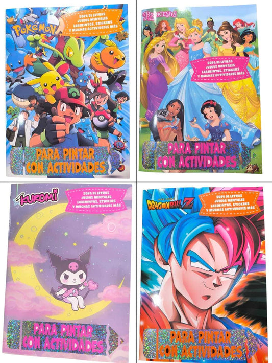 CL3-libros para colorear con actividades
