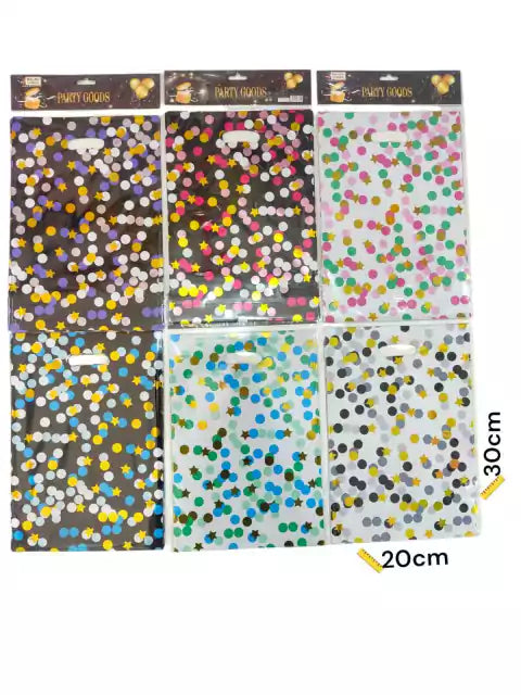 CL3-BOLSA X 10 UNIDAD ESTRELLA Y LUNARES