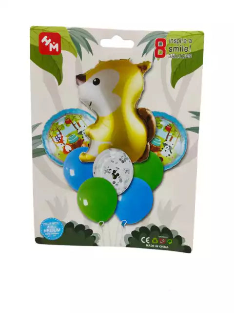 CL3-GLOBO X 8 UNIDAD ARDILLA