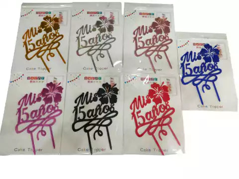 CL3-TOPPER MIS 15 AÑOS