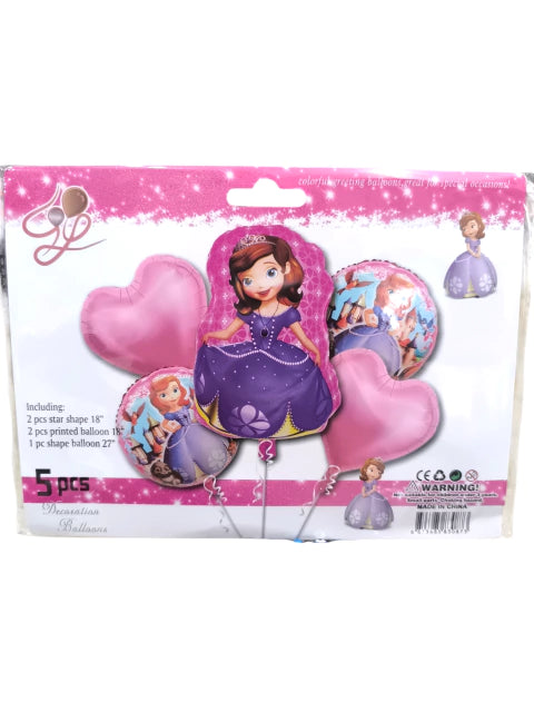 CL3-SET x5 unidades princesita Sofia