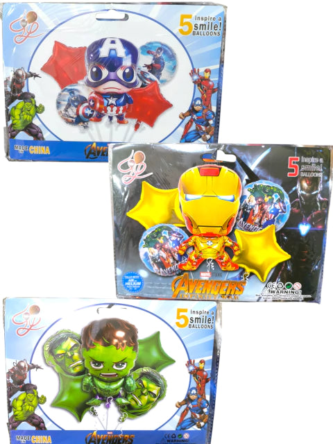 CL3-SET x5 unidades Avengers