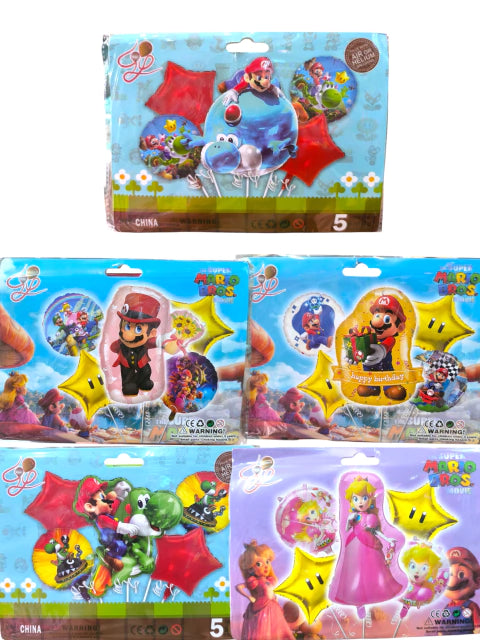 CL3-SET x5 unidades de globos