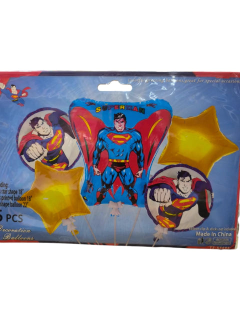 CL3-SET x 5 unidades de globos súperman
