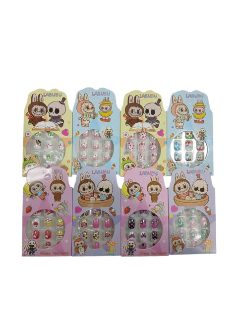 GMF-Uñas postizas nena labubu (ht-1992 cod.17251)