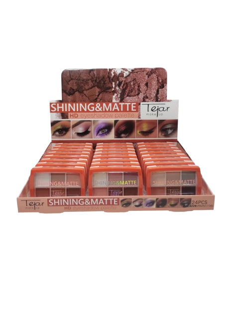 Sombra de ojos matte y brillo TEJAR (COD. 60660)