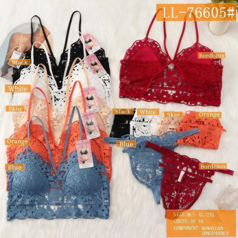 CONJUNTO CALADO X12 UNIDADES (HT-3023)
