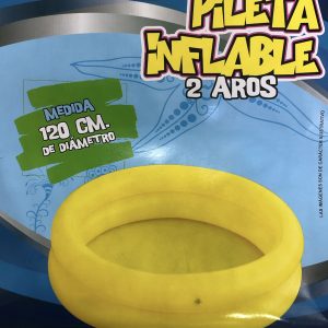 IHT-PILETA INFLABLE DE 2 AROS DE 120 AROS
