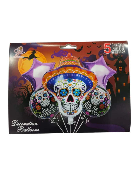 CL3-GLOBE X 5 单元 带花的骷髅头