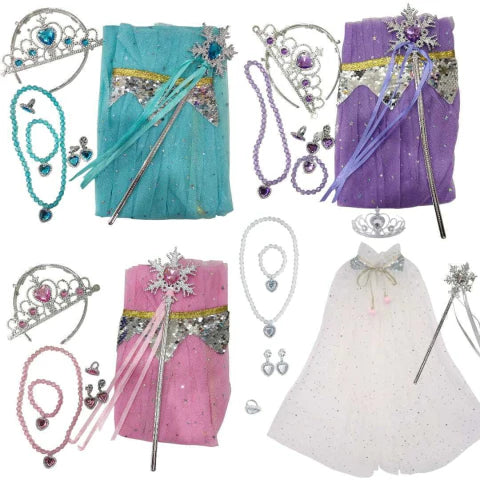 CL3-CAPA DE PRINCESA C/ ACCESORIOS