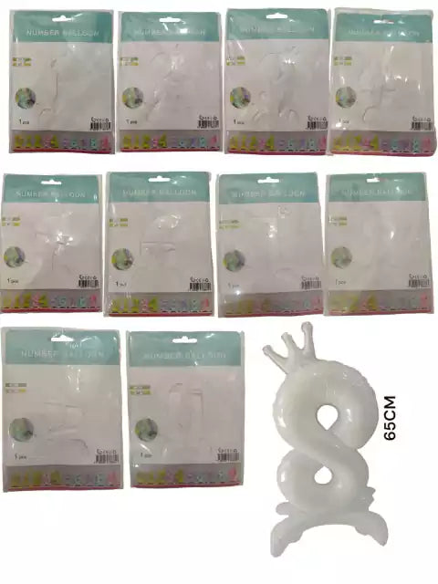 CL3-GLOBOS DE 32 PULGADAS C/ CORONA(elegir numero en whapsap)