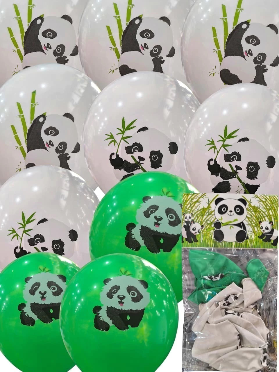 CL3-PACK DE GLOBO PERSONAJES X10 DE 12 PULGADAS