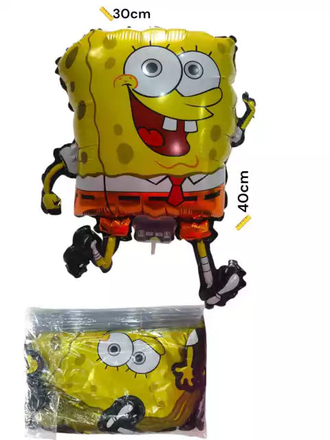 CL3-GLOBO BOB ESPONJA X 20 UNIDADES C/PALITOS INCLUIDO