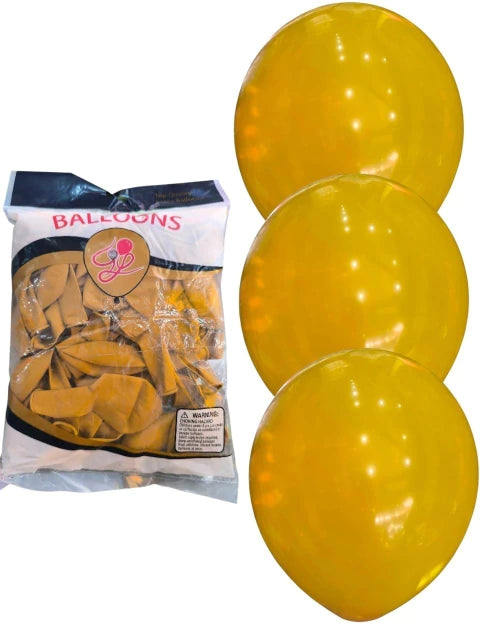 PACK DE GLOBOS LATEX DE 12 PULGADAS DE 100 UNIDADES