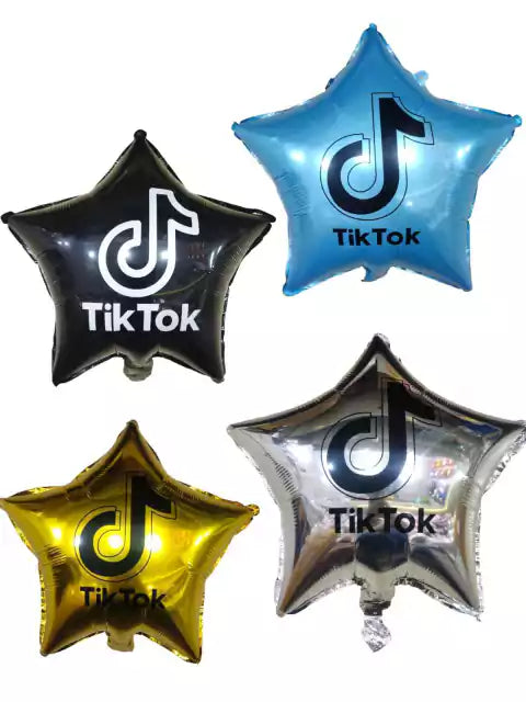 CL3-GLOBOS TIKTOK X 10 UNIDAD