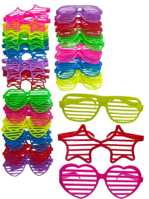 CL3-LENTES DE COTILLÓN X 12 UNIDAD