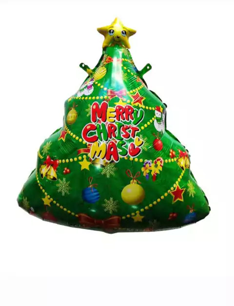 CL3-GLOBO ÁRBOL NAVIDAD X 10 UNIDAD