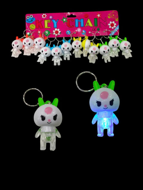 CL3-钥匙扣 x 12 个带灯娃娃