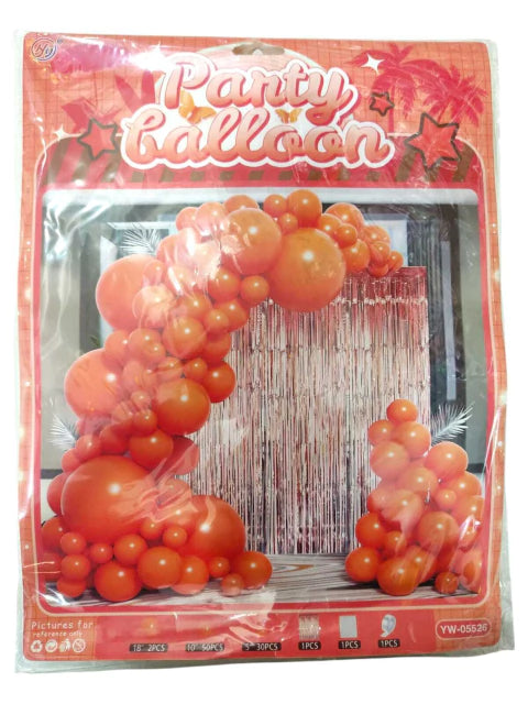 CL3-COMBO DE GLOBO NARANJA