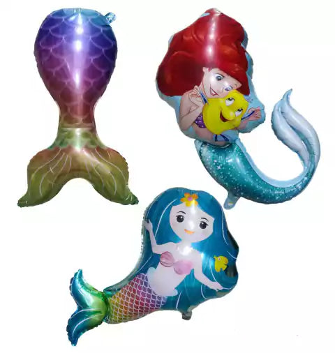 CL3-GLOBO SIRENITA X 10 UNIDAD