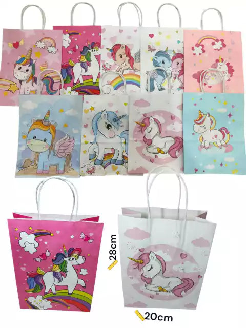 CL3-BOLSA DE REGALO UNICORNIO X UNIDAD