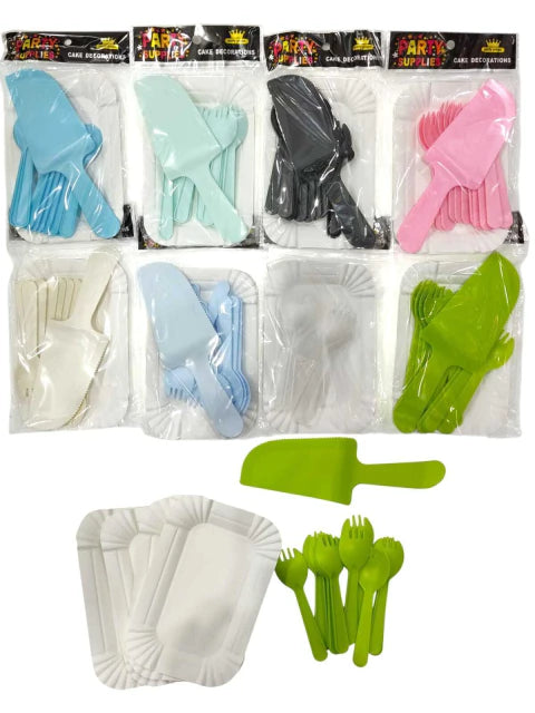 CL3-餐具套装（含盘子）x 10 件