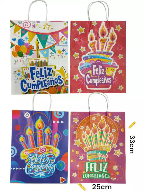 CL3-BOLSA DE REGALO FELIZ CUMPLE