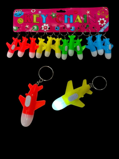 CL3-钥匙扣 x 12 个，带飞机灯