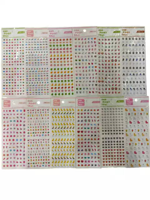 CL3-STIKERS P/ UÑA INFANTIL