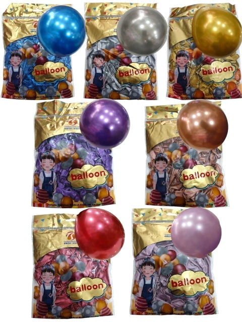 CL3-GLOBO CROMADO 5 PULGADAS X 100 UNIDAD